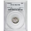 Image 1 : 1949-D 10C MS67 Full Bands PCGS. PCGS Population (