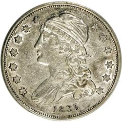 1835 25C AU50 PCGS. PCGS Population (31/122). NGC Cens