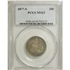 Image 3 : 1877-S 25C MS63 PCGS. PCGS Population (68/111). NGC Ce