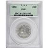 Image 1 : 1868 25C PR61 PCGS. PCGS Population (12/120). NGC