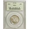 Image 1 : 1892 25C MS63 PCGS. PCGS Population (303/459). NGC