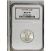 Image 1 : 1917 25C Type One MS64 Full Head NGC. NGC Census: