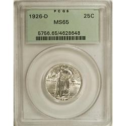 1926-D 25C MS65 PCGS. PCGS Population (149/8). NGC