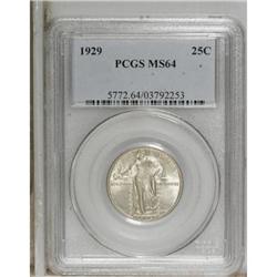 1929 25C MS64 PCGS. PCGS Population (208/117). NGC