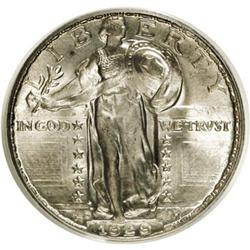 1929-D 25C MS65 PCGS. PCGS Population (125/42). NGC Ce