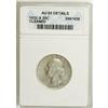 Image 1 : 1932-S 25C --Cleaned--ANACS. AU55 Details. NGC Cens