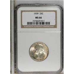 1939 25C MS66 NGC. NGC Census: (618/220). PCGS Pop