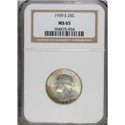 1939-S 25C MS65 NGC. NGC Census: (281/227). PCGS P