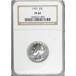 1937 25C PR64 NGC. NGC Census: (149/517). PCGS Pop