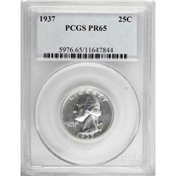 1937 25C PR65 PCGS. PCGS Population (448/399). NGC Cen