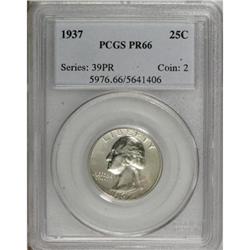1937 25C PR66 PCGS. PCGS Population (318/81). NGC