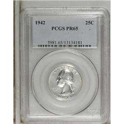 1942 25C PR65 PCGS. PCGS Population (1204/1056). N