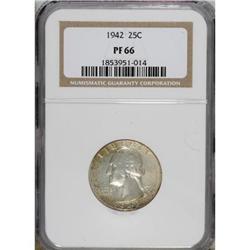 1942 25C PR66 NGC. NGC Census: (593/189). PCGS Pop