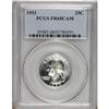 Image 3 : 1953 25C PR68 Cameo PCGS. PCGS Population (29/1). NGC