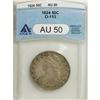 Image 3 : 1824 50C AU50 ANACS. O-113. NGC Census: (20/459). PCGS