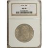 Image 1 : 1824 50C AU58 NGC. NGC Census: (154/191). PCGS Pop