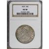Image 1 : 1833 50C AU58 NGC. NGC Census: (248/292). PCGS Pop
