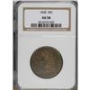 Image 3 : 1838 50C AU58 NGC. NGC Census: (169/243). PCGS Populat