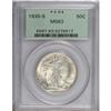 Image 1 : 1935-S 50C MS63 PCGS. PCGS Population (139/757). N