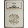 Image 1 : 1942 50C MS66 NGC. NGC Census: (1959/260). PCGS Po