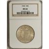 Image 1 : 1943 50C MS66 NGC. NGC Census: (2326/381). PCGS Po