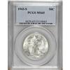 Image 1 : 1943-S 50C MS65 PCGS. PCGS Population (2005/447).
