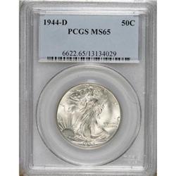 1944-D 50C MS65 PCGS. PCGS Population (3290/1532).