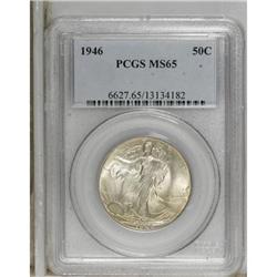 1946 50C MS65 PCGS. PCGS Population (2784/702). NG