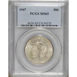 1947 50C MS65 PCGS. PCGS Population (2833/790). NG