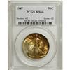 Image 3 : 1947 50C MS66 PCGS. PCGS Population (771/19). NGC