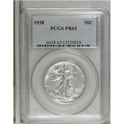 1938 50C PR65 PCGS. PCGS Population (708/670). NGC