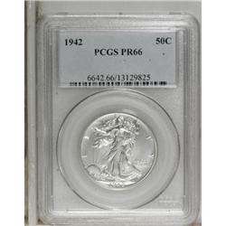 1942 50C PR66 PCGS. PCGS Population (1446/718). NG