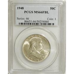 1948 50C MS66 Full Bell Lines PCGS. PCGS Populatio