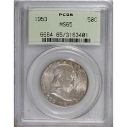 1953 50C MS65 PCGS. PCGS Population (342/47). NGC