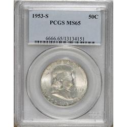 1953-S 50C MS65 PCGS. PCGS Population (2884/294).
