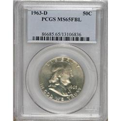 1963-D 50C MS65 Full Bell Lines PCGS. PCGS Populat
