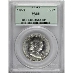 1950 50C PR65 PCGS. PCGS Population (990/383). NGC