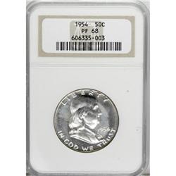 1954 50C PR68 NGC. NGC Census: (314/6). PCGS Popul