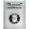 Image 3 : 1969-S 50C PR70 Deep Cameo ICG. NGC Census: (0/0). PCG