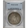 Image 1 : 1841 $1 AU50 PCGS. PCGS Population (28/106). NGC C