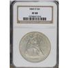 Image 1 : 1860-O $1 XF40 NGC. NGC Census: (13/513). PCGS Pop