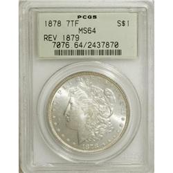 1878 7TF $1 Reverse of 1879 MS64 PCGS. PCGS Popula