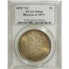 Image 1 : 1878 7TF $1 Reverse of 1879 MS64 PCGS. PCGS Popula