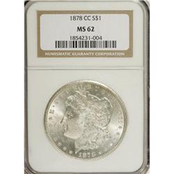 1878-CC $1 MS62 NGC. NGC Census: (1373/7857). PCGS