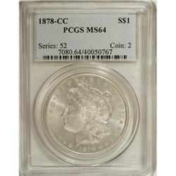 1878-CC $1 MS64 PCGS. PCGS Population (4817/1571).