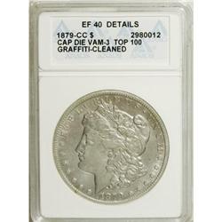1879-CC $1 Capped Die XF40 ANACS. NGC Census: