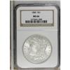 Image 1 : 1880 $1 MS64 NGC. NGC Census: (3256/586). PCGS Pop
