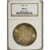 Image 1 : 1880 $1 MS64 NGC. NGC Census: (3262/591). PCGS Pop