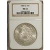 Image 1 : 1880-CC $1 MS63 NGC. NGC Census: (1010/3186). PCGS