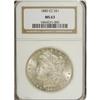 Image 1 : 1880-CC $1 MS63 NGC. NGC Census: (1001/3160). PCGS